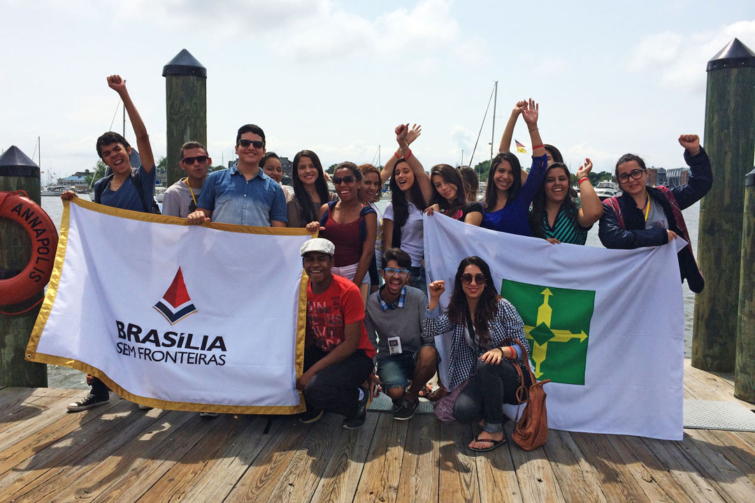 Brasilia Without Border students in Annapolis