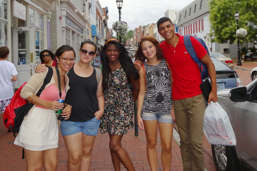 Brasilia Without Border students in Annapolis