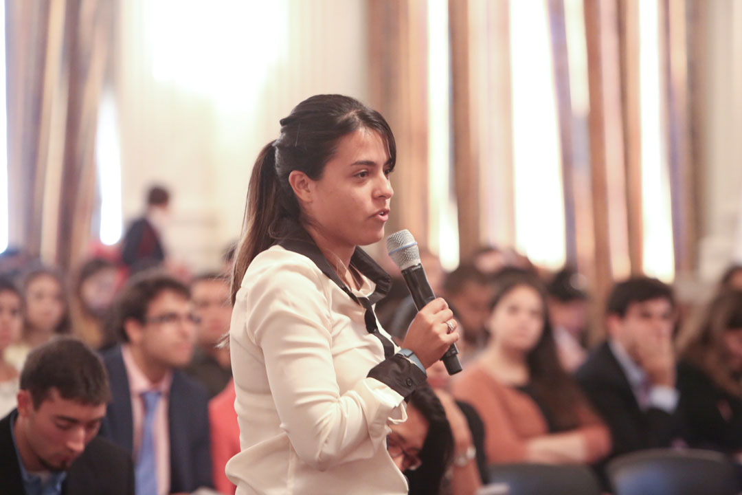 Brasilia Without Border students at a CHLI Conference