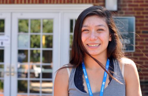 Headshot of Emily Arroyo, Pre-College student in the Biomedical Engineering program
