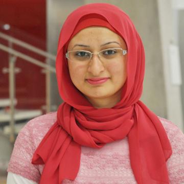 Headshot of International Summer Student Sa'na Syed Ayaz Qaiser