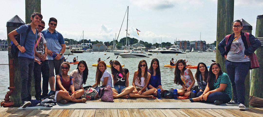 International Pre-College Students in Annapolis