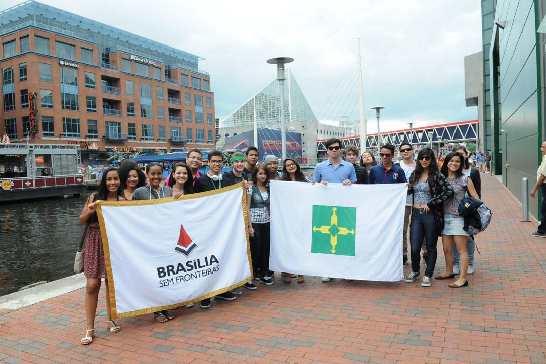 Brasilia Without Border students in Baltimore